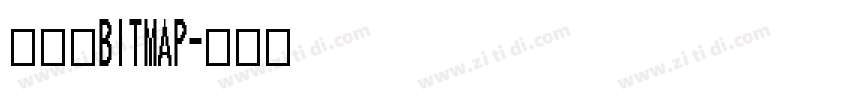 音标 Bitmap字体转换